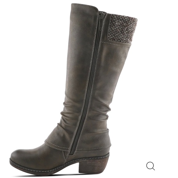 Patrizia Carly tall zip leathet boot size 9 - Picture 2 of 8